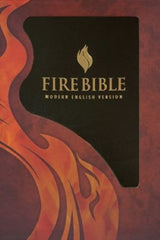 Fire Bible MEV Study Bible, Black Bonded Leather Fire Bible MEV Study Bible, Black Bonded Leather