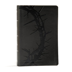 KJV Large Reference Bible, Charcoal Leather Touch KJV Large Reference Bible, Charcoal Leather Touch