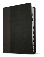 KJV Giant Print Reference Bible, Black & Onyx Leather Touch, Indexed KJV Giant Print Reference Bible, Black & Onyx Leather Touch, Indexed