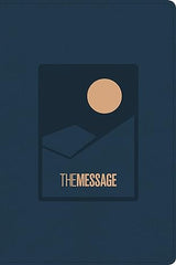 The Message Large Print Deluxe Gift Bible, Midnight Journey Leather Touch The Message Large Print Deluxe Gift Bible, Midnight Journey Leather Touch