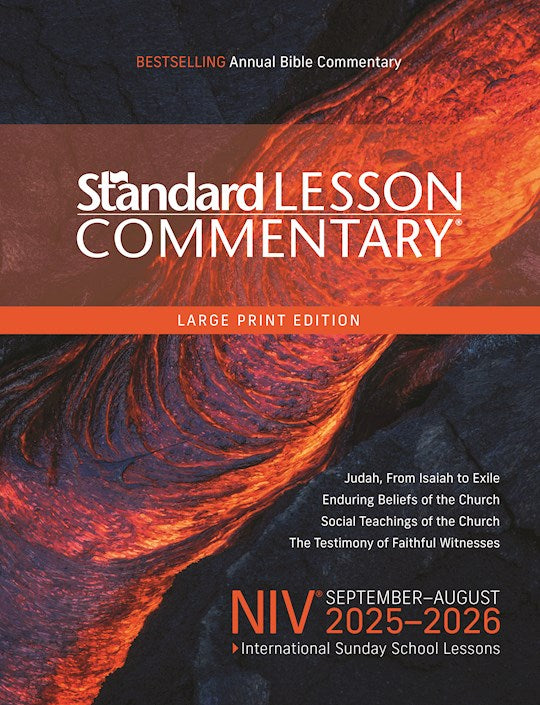 NIV Standard Lesson Commentary® Large Print Edition 2025-2026