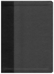 Every Man's NIV, Large Print Study Bible, Deluxe Onyx & Black Leather Touch