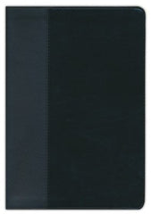 KJV Large Print Thinline Reference Bible, Black & Onyx Leather Touch, Indexed