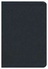 KJV Large Print Thinline Reference Bible, Black Genuine Leather