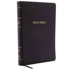 KJV Giant Print Reference Bible, Black Bonded Leather