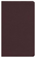 KJV Giant Print Reference Bible, Burgundy Genuine Leather