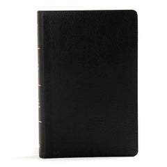 KJV Large Print Reference Bible, Black Leather Touch