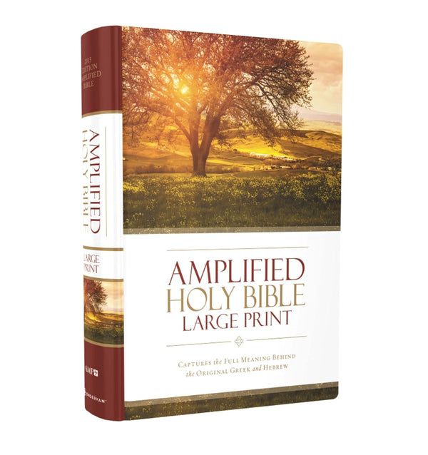 The Amplified Large Print Bible, Hardcover