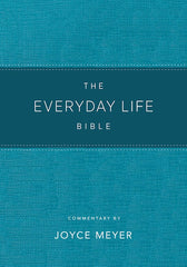 The Everyday Life Amplified Bible, Teal Leather Touch