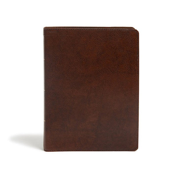 Holmon KJV Full Color Study Bible, Brown Bonded Leather