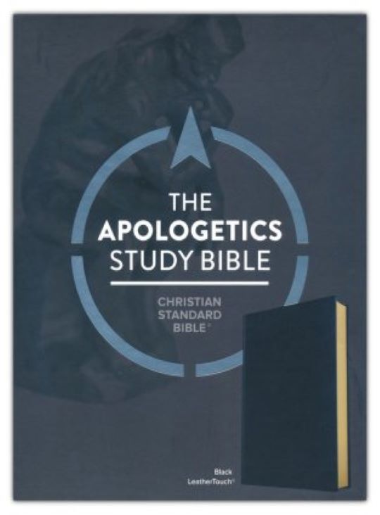 CSB The Apologetics Study Bible, Black Leather Touch